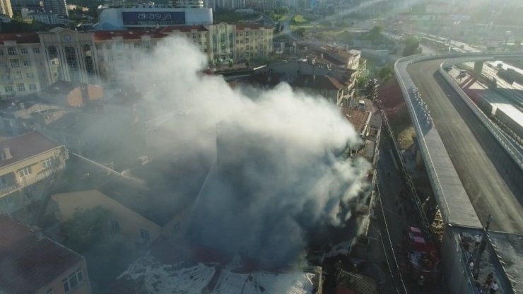 Kadıköy Fikirtepe’de Yangın