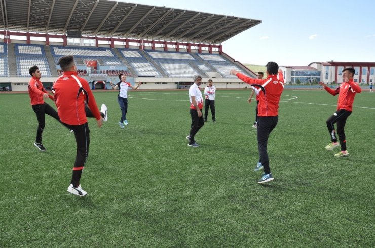 'Milli'lerin AnAtletler, Çalışmalarını Bayramda Da Sürdürüyor