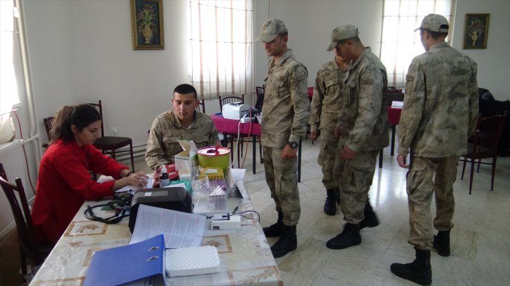 Jandarma'dan Kan Bağışı