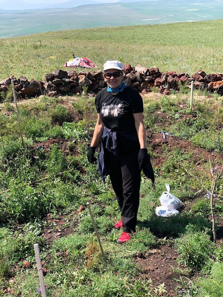 Dağcılar, Yahni Dağı’na Fidan Dikti