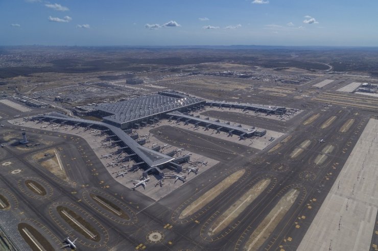 ‘İstanbul Havalimanı’ Havadan Fotoğraflandı