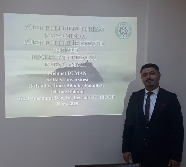 Kars’ın İlk 'Kültür Turizm' Uzmanı Oldu