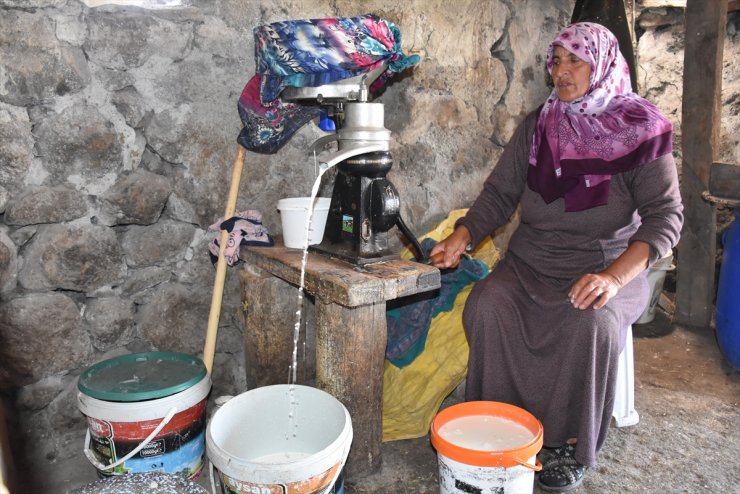 Kars'ın Yaylalarından 'Çeçil Peyniri'