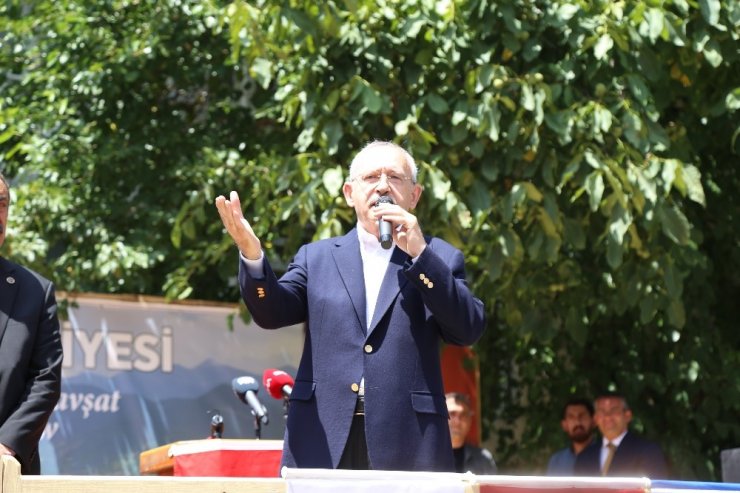 Kemal Kılıçdaroğlu Şavşat'ta