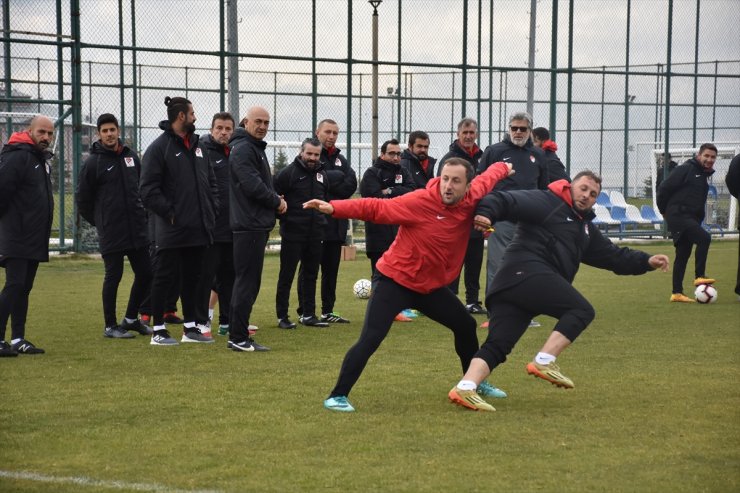 Erzurum'da UEFA B Antrenörlük Kursu