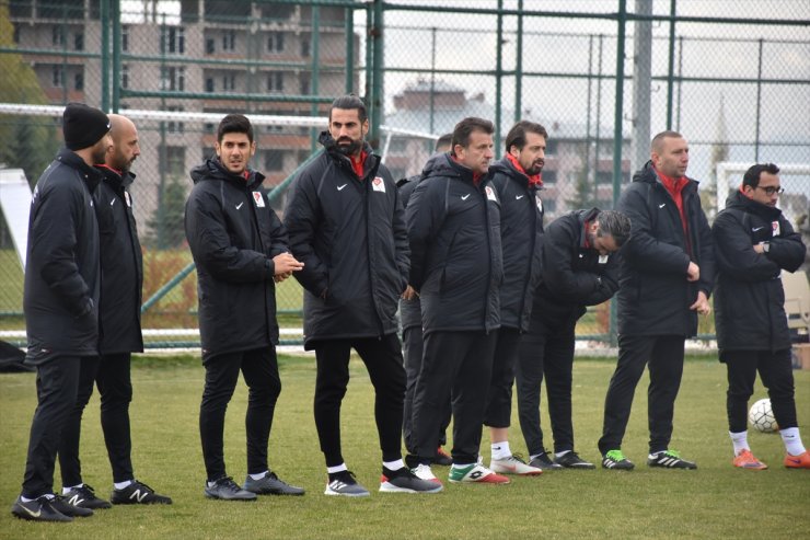 Erzurum'da UEFA B Antrenörlük Kursu