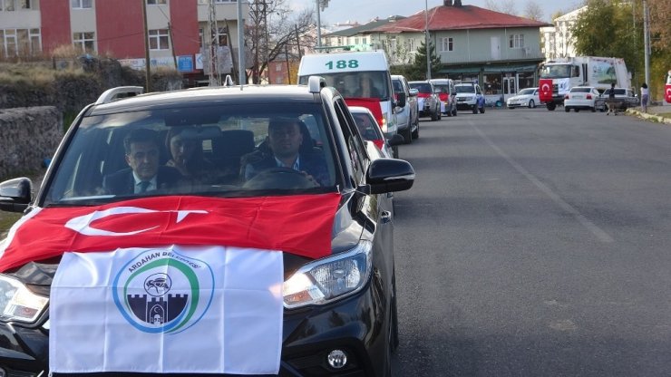 Ardahan Belediyesi’ne 12 Yeni Araç