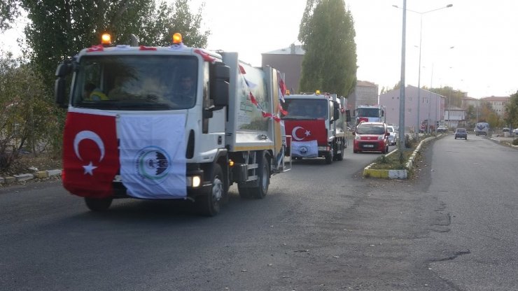 Ardahan Belediyesi’ne 12 Yeni Araç