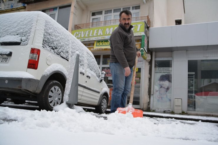 Sarıkamış’ta Yoğun Kar Yağışı