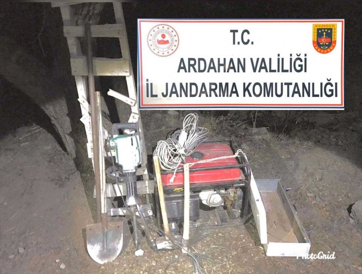 Ardahan'da Kaçak Kazı Operasyonu