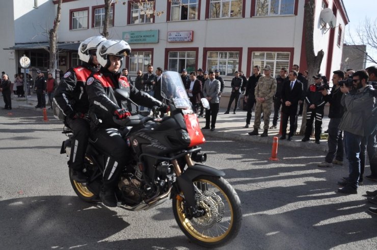 Kars'ta 'Motosikletli Polis Tim'i Oluşturuldu