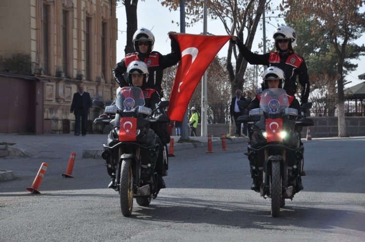 Kars'ta 'Motosikletli Polis Tim'i Oluşturuldu