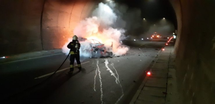 Cankurtaran Tüneli’nde Kaza: 1 Ölü