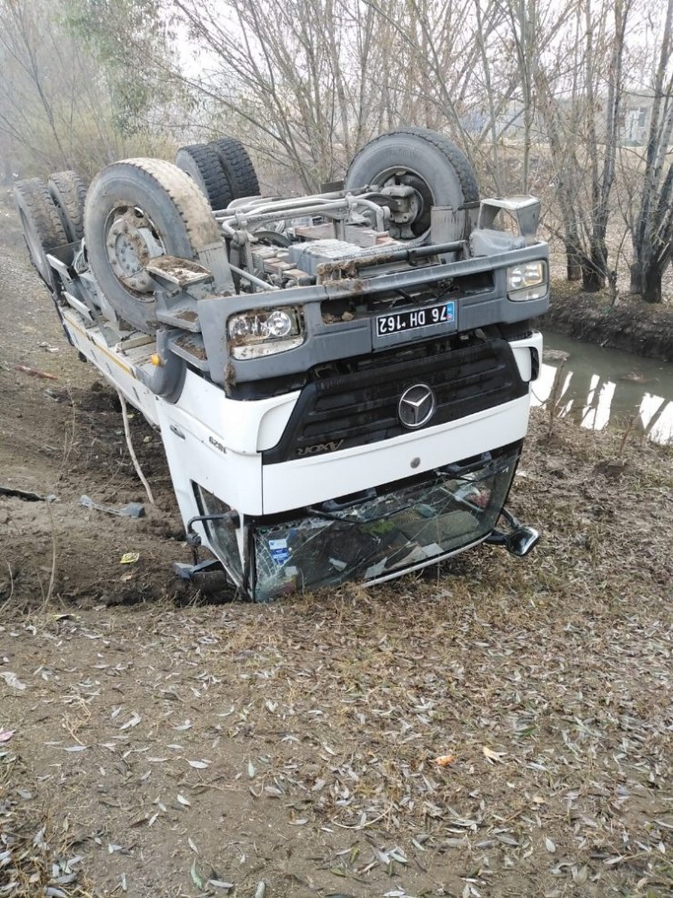 Iğdır’da Vidanjör Devrildi: 2 Yaralı