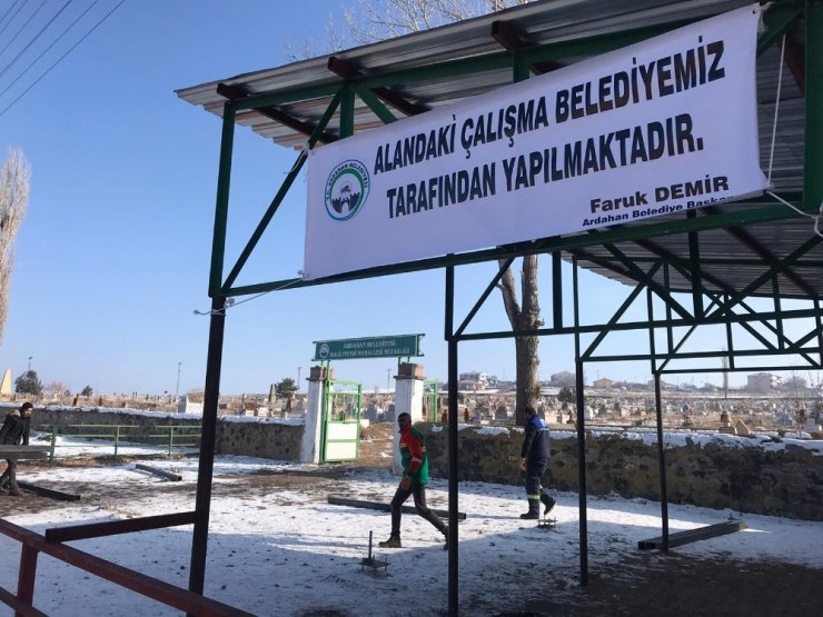 Ardahan’ın Mezarlıkları Yenileniyor