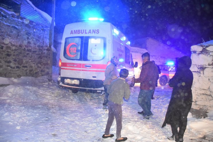 Kars Ve Erzincan'da Mahsur Kalan Hastalar İçin Ekipler Seferber Oldu