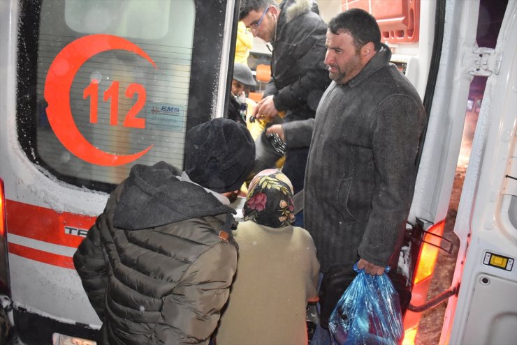 Kars Ve Erzincan'da Mahsur Kalan Hastalar İçin Ekipler Seferber Oldu