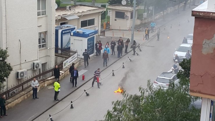 Valilik Önünde Kendini Yaktı