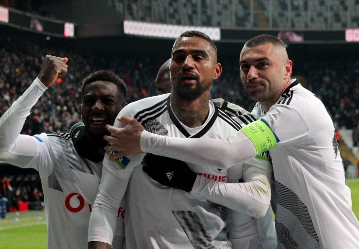 Süper Lig: Beşiktaş: 3 - Gaziantep Fk: 0 (Maç Sonucu)