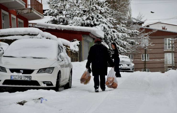 Kars ve Bölgede Kar Yağışı Sürecek