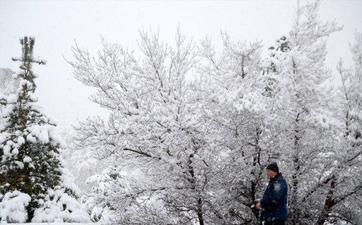 Doğu Anadolu'da Kar Yağışı Etkili Oluyor