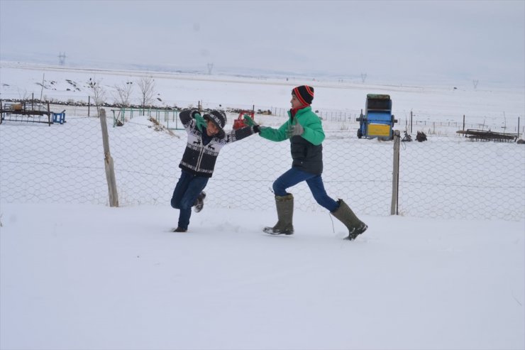 Kars ve Erzurum Beyaza Büründü