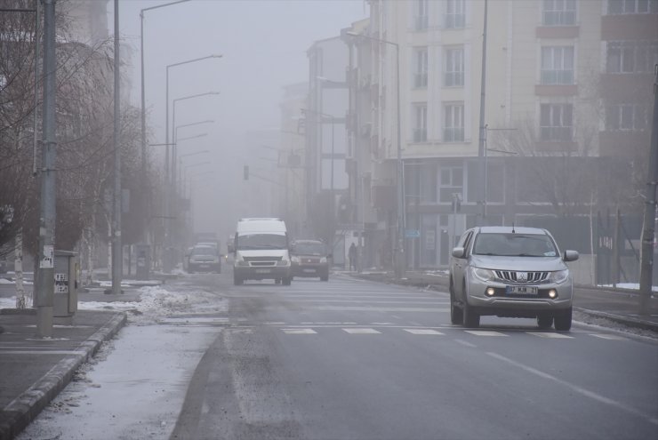 Kars’ta Yoğun Sis