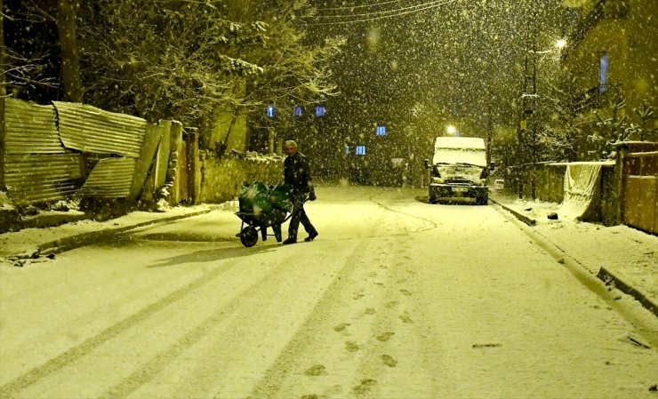 Sarıkamış Beyaza Büründü