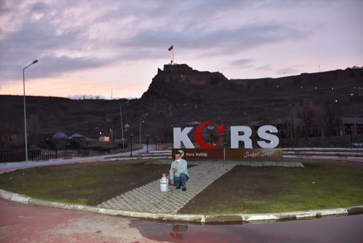 İlk İftar Topu Kars'ta Atıldı