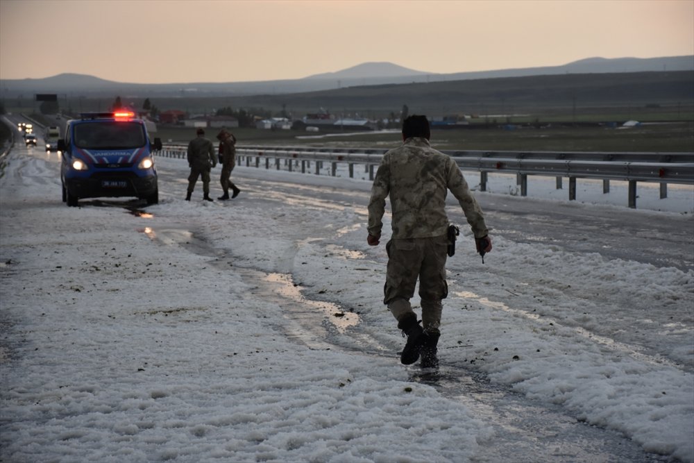 Kars'ta Dolu Nedeniyle 50 Küçükbaş Hayvan Telef Oldu