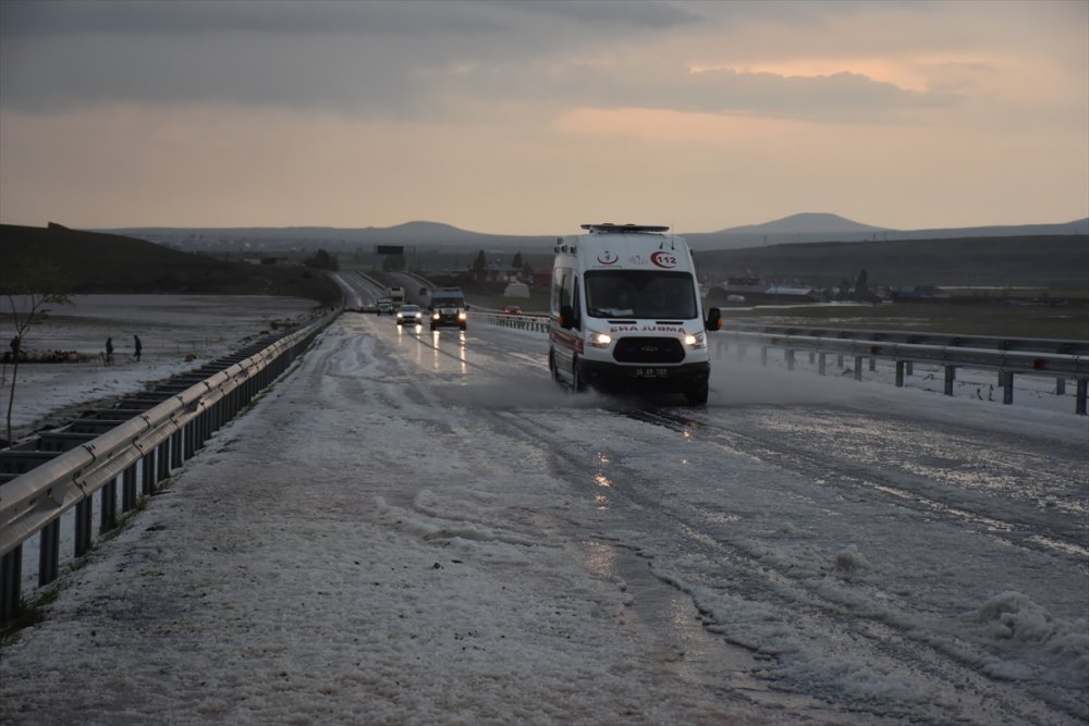 Kars'ta Dolu Nedeniyle 50 Küçükbaş Hayvan Telef Oldu