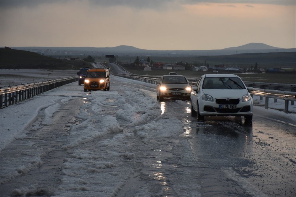 Kars'ta Dolu Nedeniyle 50 Küçükbaş Hayvan Telef Oldu