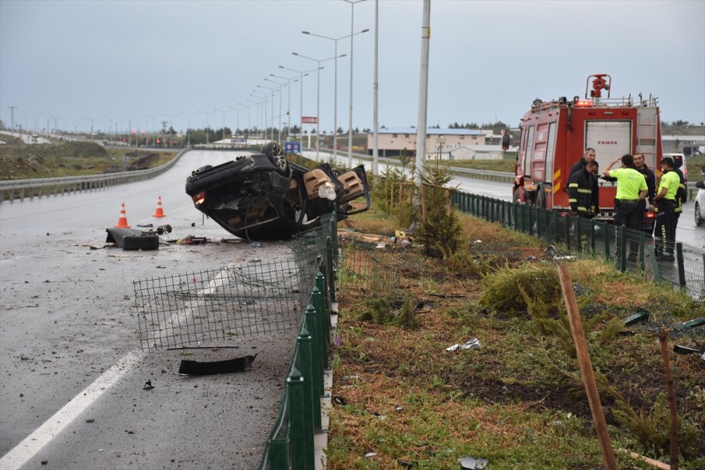 Kars'ta Trafik Kazası: 1 Ölü