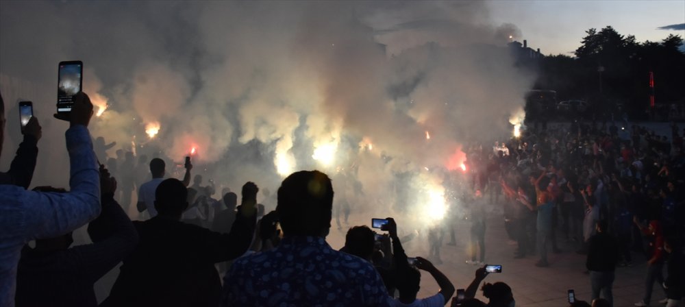 Erzurum'da Altay Galibiyeti Sevinci