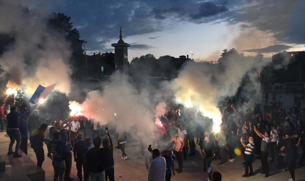 Erzurum'da Altay Galibiyeti Sevinci