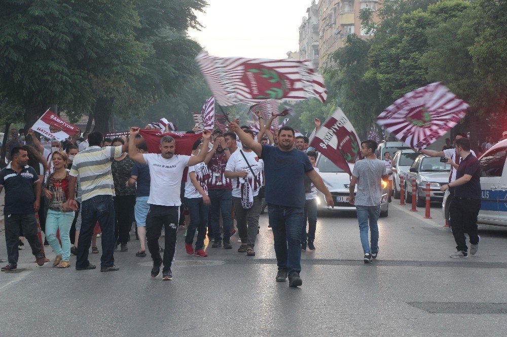 Hatay’da Süper Lig Sevinci