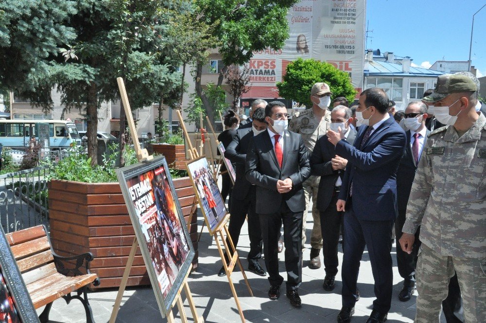 15 Temmuz | Kars'ta Resim Sergisi Açıldı