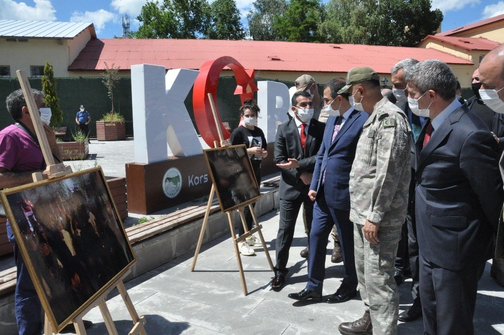 15 Temmuz | Kars'ta Resim Sergisi Açıldı