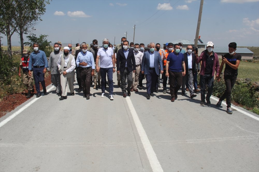 Kars | Hacıveli’ne ‘Beton Asfalt’ Yol Yapıldı