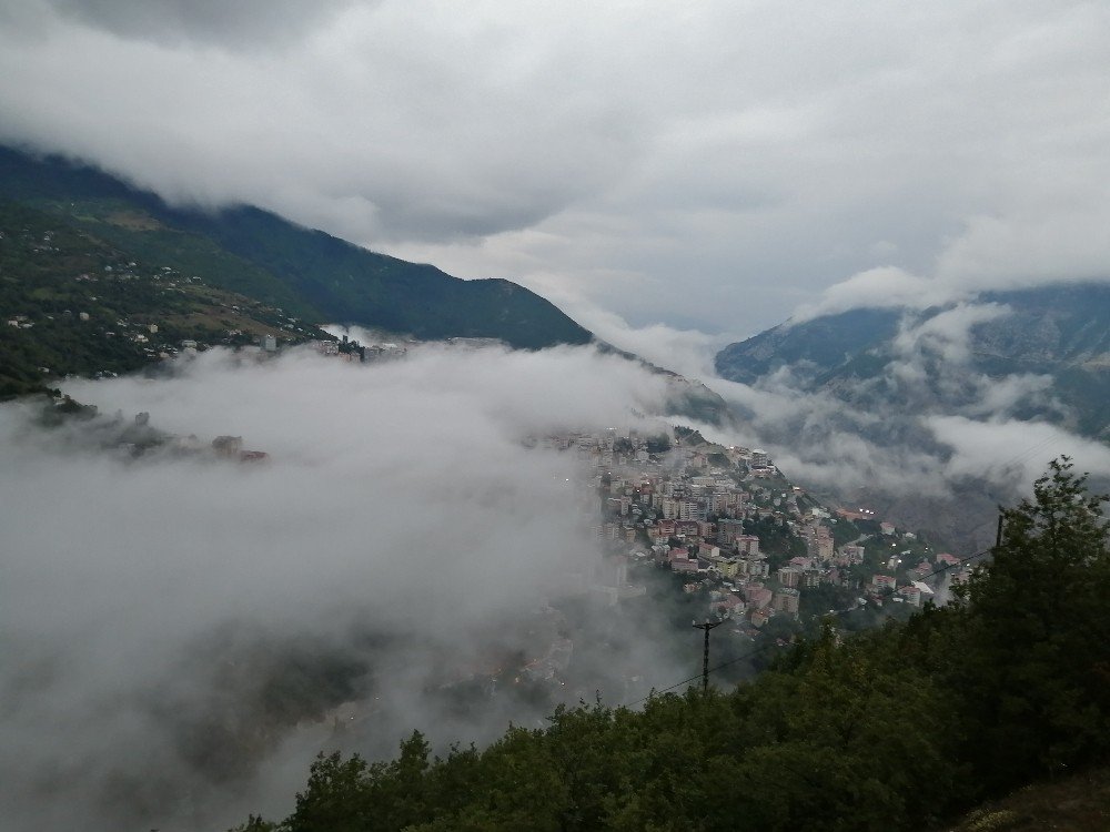 Artvin’de ‘Sis’ Görsel Şölen Oluşturdu