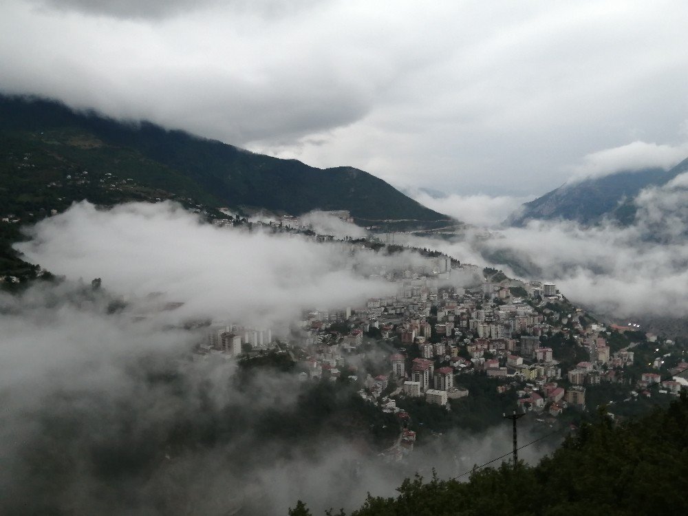 Artvin’de ‘Sis’ Görsel Şölen Oluşturdu