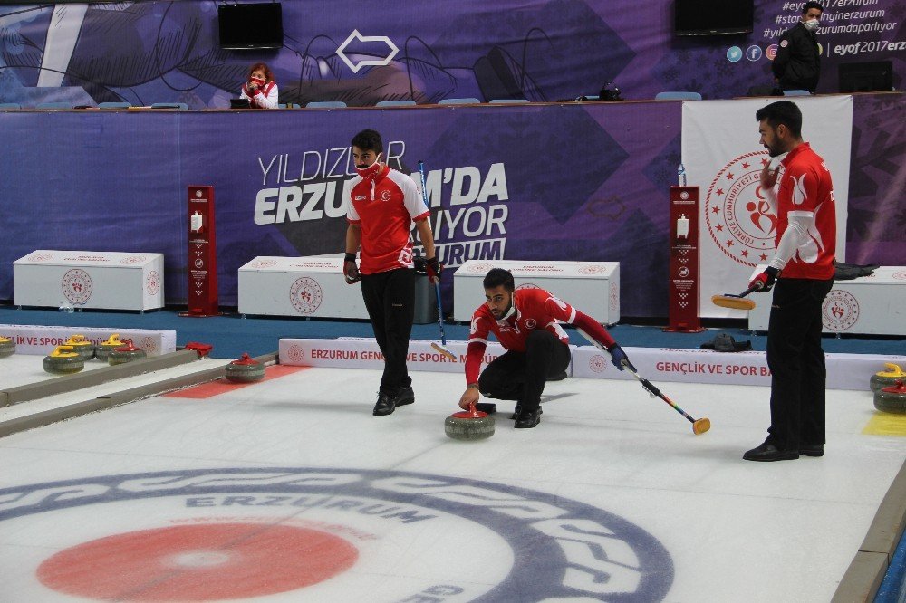 Curling Milli Takımı, Erzurum’da Kampa Girdi