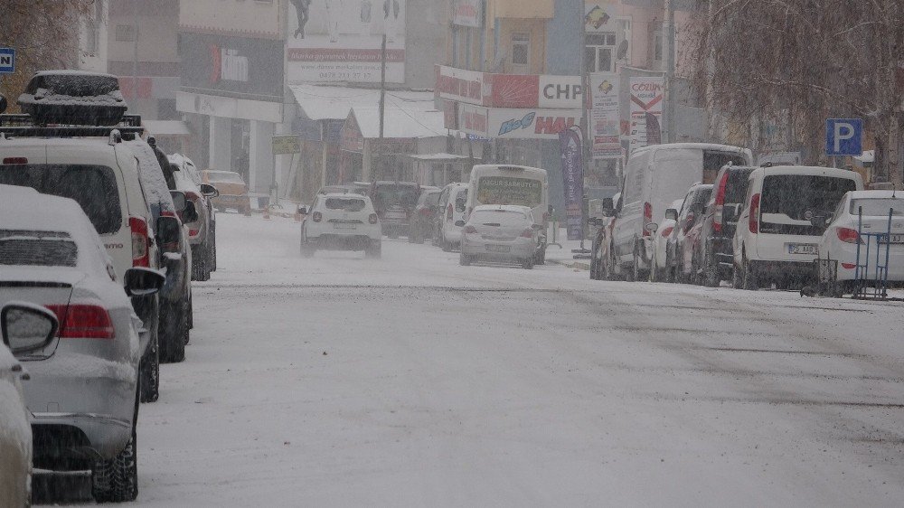 Ardahan'da Yoğun Kar Yağışı