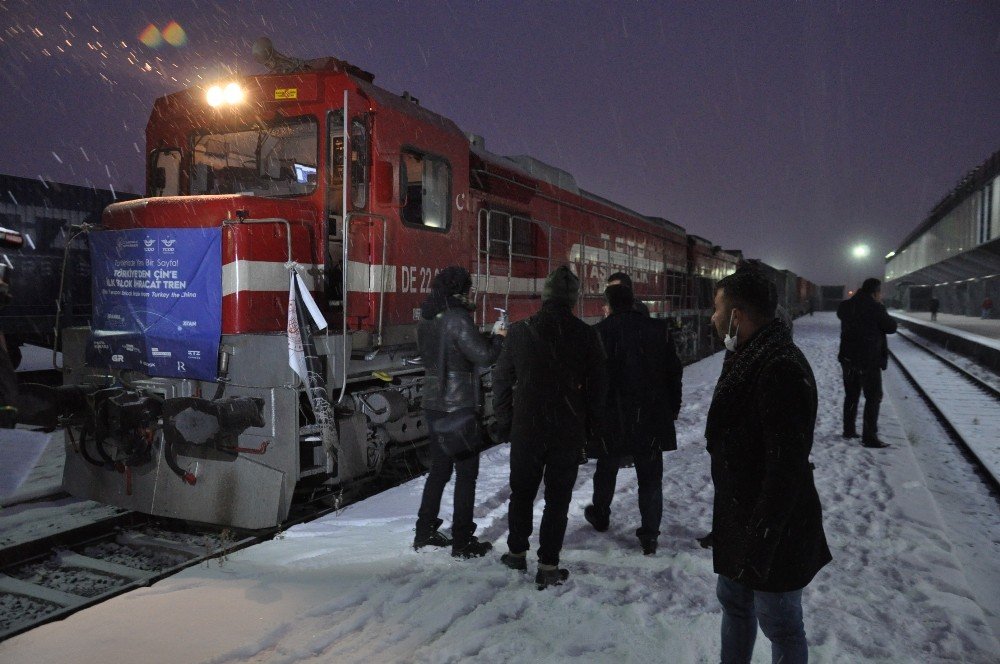 Çin’e Giden ‘İhracat Treni’ Kars’ta