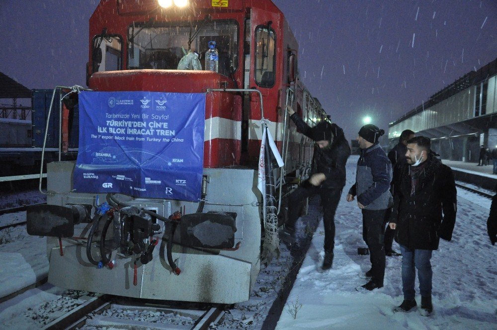 Çin’e Giden ‘İhracat Treni’ Kars’ta