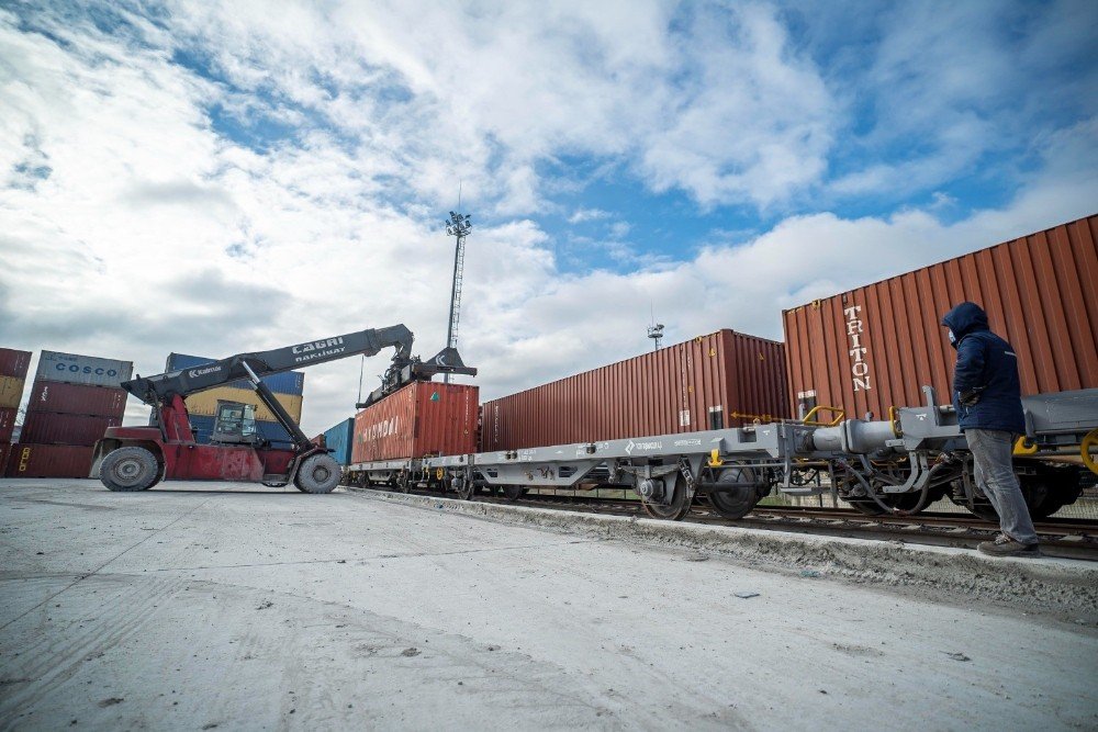 Çin’e Giden İkinci İhracat Treni Yola Çıktı