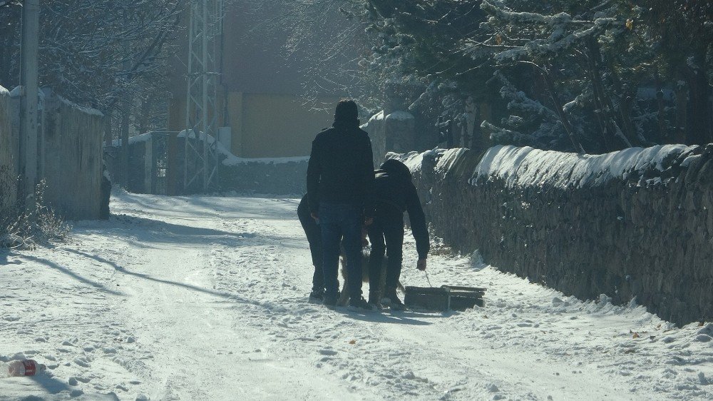 Termometreler eksi 21'i Gösterdi