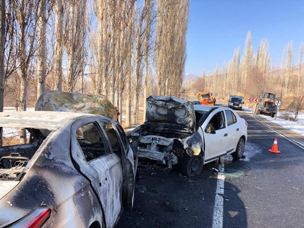 Kağızman'da Trafik Kazası: 4 Yaralı