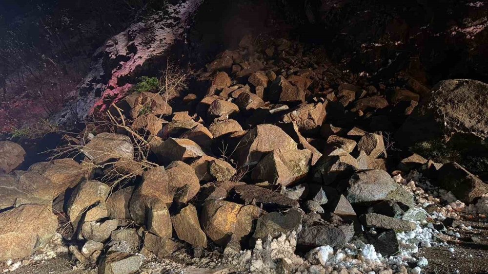 Artvin’de Heyelan.. Borçka-Hopa Karayolu Ulaşıma Kapandı!