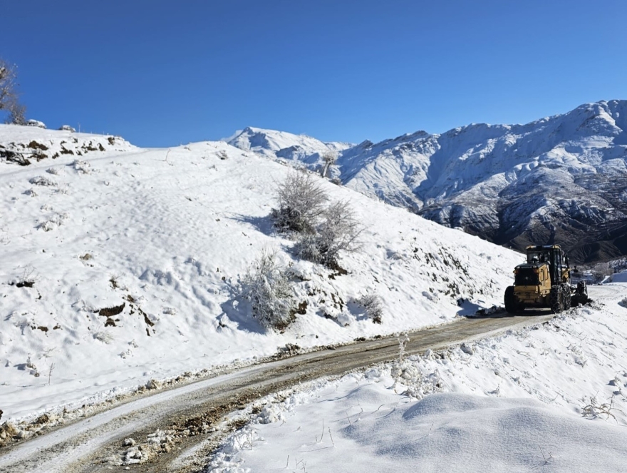 Batman’da Kar Yağışı Ulaşımı Aksattı